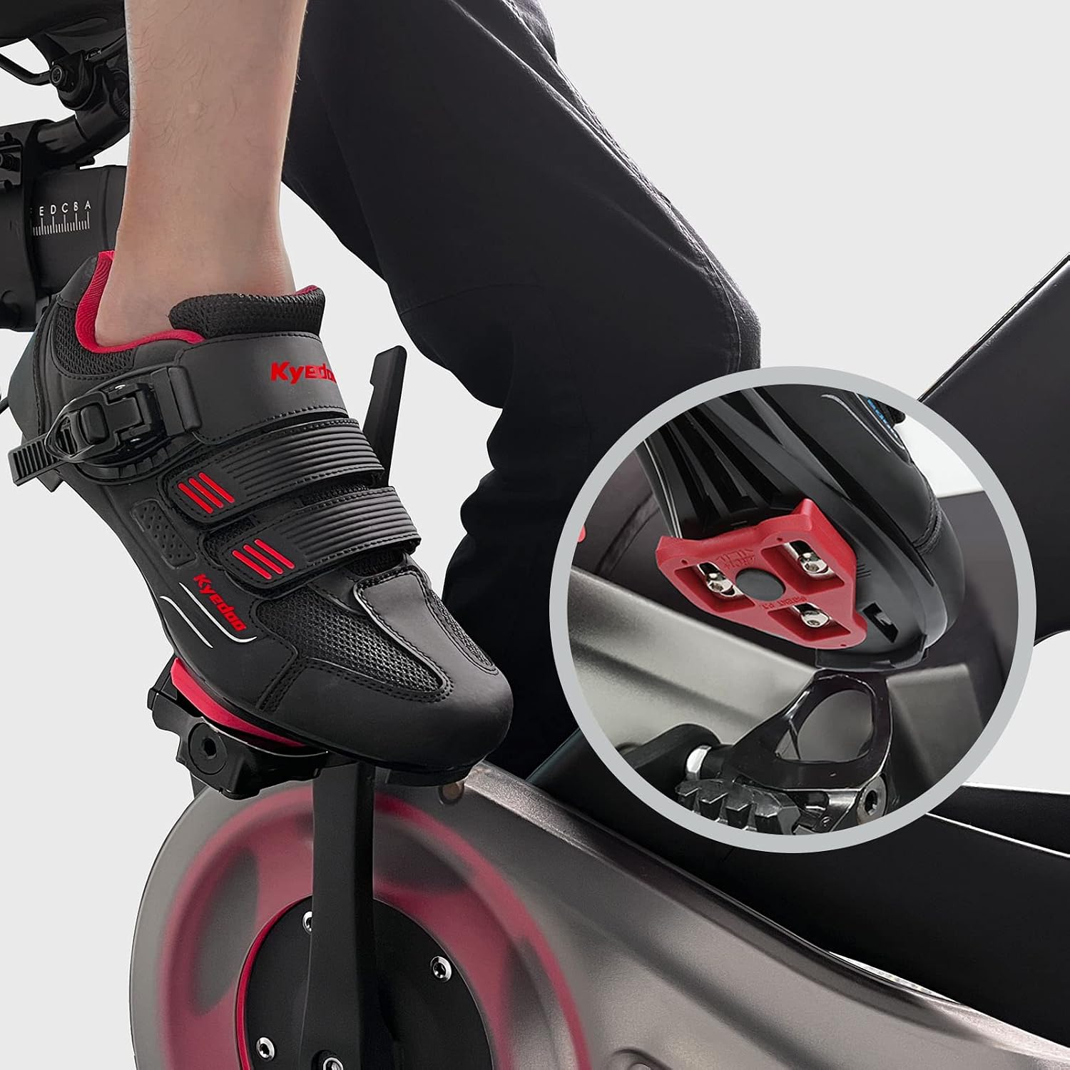 Unisex Cycling Shoes Compatible with Peloton Bike Shoes | Clip in Peleton Road Bike Riding Racing Biking Shoes
