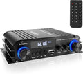 2.1 Channel Stereo Audio Amplifier, 300Wx2+360W Home Audio Stereo Receiver Bluetooth 5.0 with USB/AUX, Remote, Bass