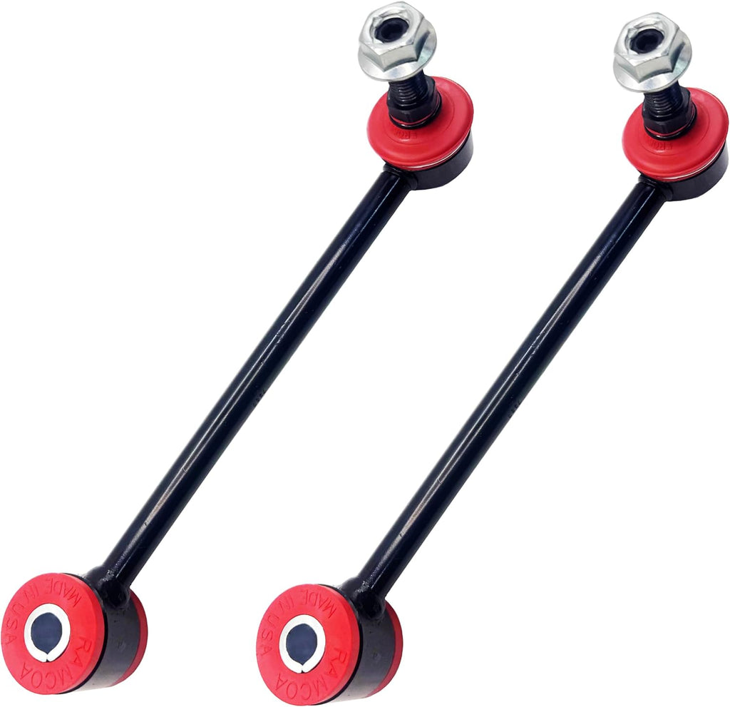 Suspension Dudes Front Sway Bar Stabilizer CODE RED 1"-3" Lift Extended Link Kit FITS Wrangler 2007-2018, Boots And Bushings Made In USA