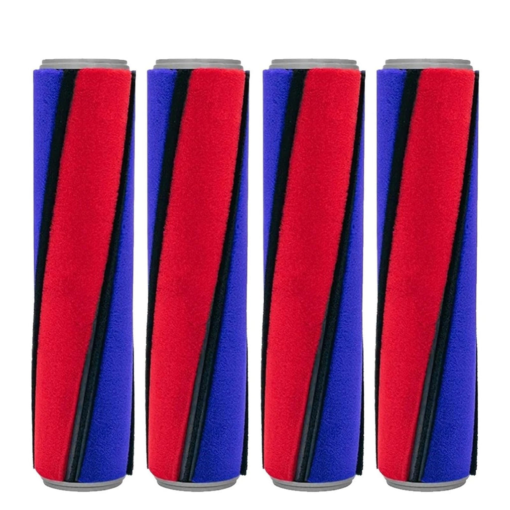 Compatible For Dyson，V6 V7 V8 V10 V11 Vacuum Cleaner Soft Roller Brush Bar, Rear Brush Bar Replacement Part(4pcs a)
