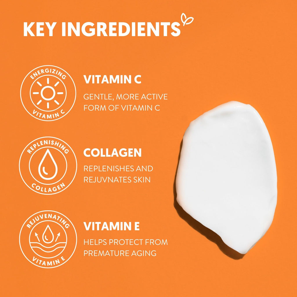 Vitamin C + Collagen Face Cream Cleanser - 7 oz
