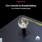 Evo x Varmilo Co-Branded Balltop, Translucent Joystick Balltop Replacement for Arcade Stick, Fight Stick Controller