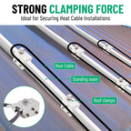 48PCS Standing Seam Roof Clamps