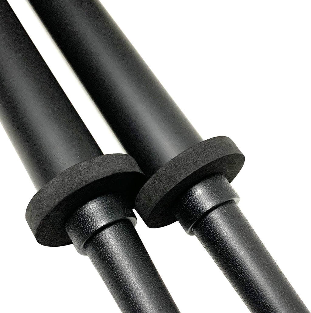 Foam Practice Swords, Training Sparring Stick Set, 2 Pack 35" with Carry Bag