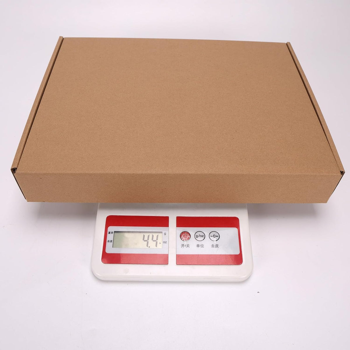 13x10x2 inch Cardboard Shipping Box, Set of 6 Mailer Boxes, Brown