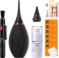 10-in-1 Photo Camera Cleaning Kit for Lensc,Camera, Cell Phones | Strong Blower with Short & Long Nozzle,Safe