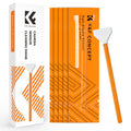 6 Pack Full-Frame Sensors Cleaning Swabs, Camera Clean | 24mm Sensor Swabs,Vacuum Packed,Soft and Flexible,Smooth and