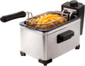 Electric Deep Fryer, 2L Capacity, 1500W, Silver FDM2201BR