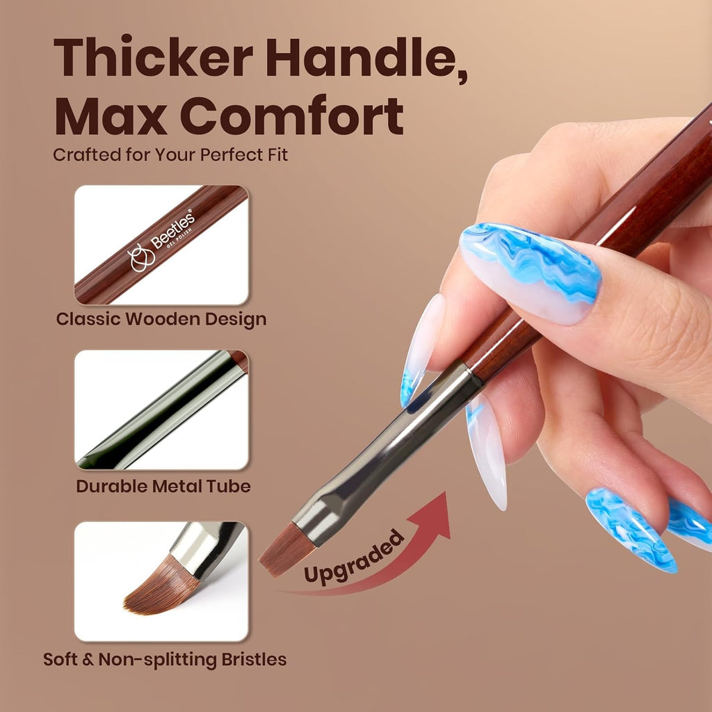 Nail Art Brushes, 6 Pcs Fingernail Art Design Pens