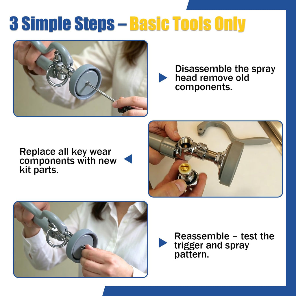 B-10K Pre-Rinse Spray Valve Repair Kit for T&S Brass B-0107