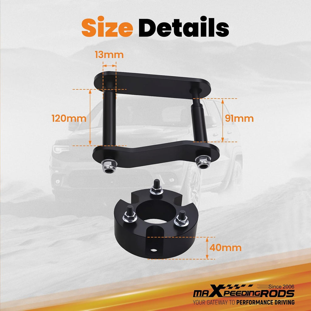 maXpeedingrods 3" Front & 2" Rear lift Kit for Nissan Frontier Xterra 05-23