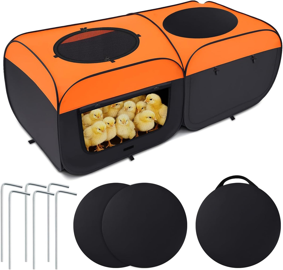 Large Chicken Brooder Box for Chick Starter Kit, up to 30 Chicks