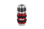 Milton 2 In ONE Universal Safety Exhaust Coupler – 3/8" FNPT x 3/8" Body Flow, Safely Bleeds Excess Air and Disengages Fittings
