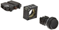 Siemens 3SB3201-0BA11 Pushbutton Unit, Extended Button, Momentary Operation, 1 NO + 1 NC Contact Type, Black
