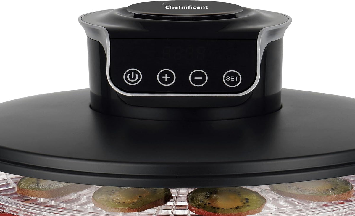 Food Dehydrator DryLite 245 – 5 Tray Adjustable, BPA-Free – 4-Hour Quick Drying, Even Heat, Easy Temp Control –