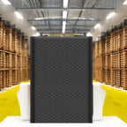 12.5x19 Inch Black Poly Bubble Mailers #6, 100-Pack – Large Padded Shipping Envelopes with Self-Seal Adhesive Bags