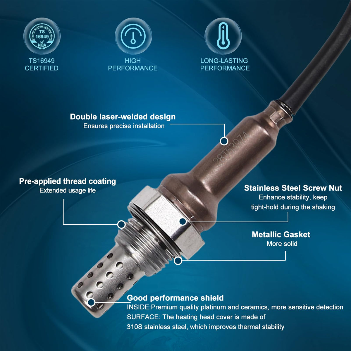 Oxygen O2 Sensor Replacement for Kohler EFI