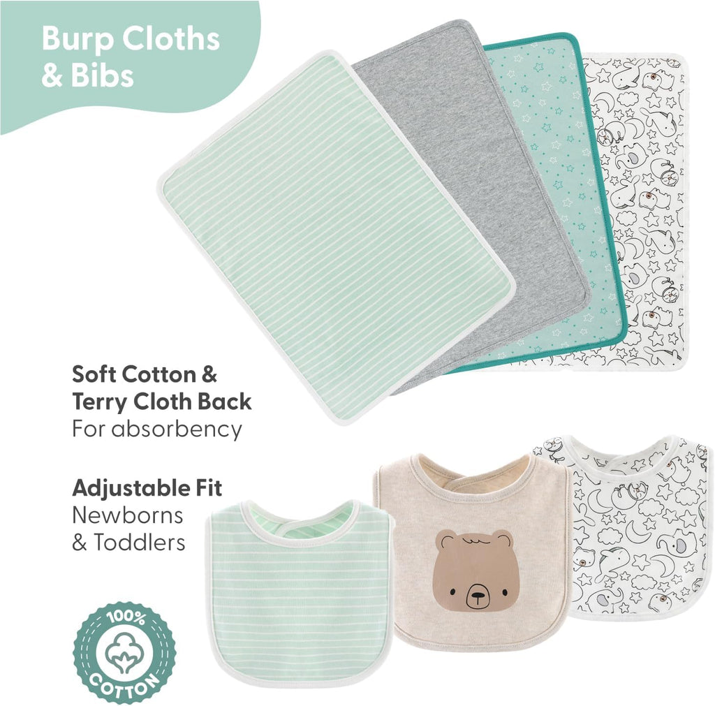 Baby Layette Gift Set for Boys or Girls - 30 Piece New Born Unisex Gift Set, Baby Clothes & Newborn Essentials Must
