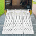 Loading Truck Ramp,Aluminum Tri Fold Ramp,Trailer Ramps,Folding Loading Ramps,1500 lbs Capacity Heavy Duty Motorcycle
