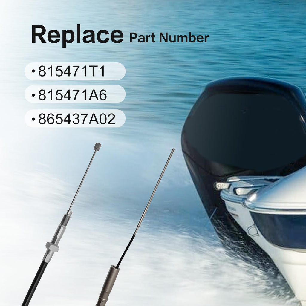 Lower Shift Cable Kit Fit for MerCruiser Bravo 1 2 3 Replaces 815471T1