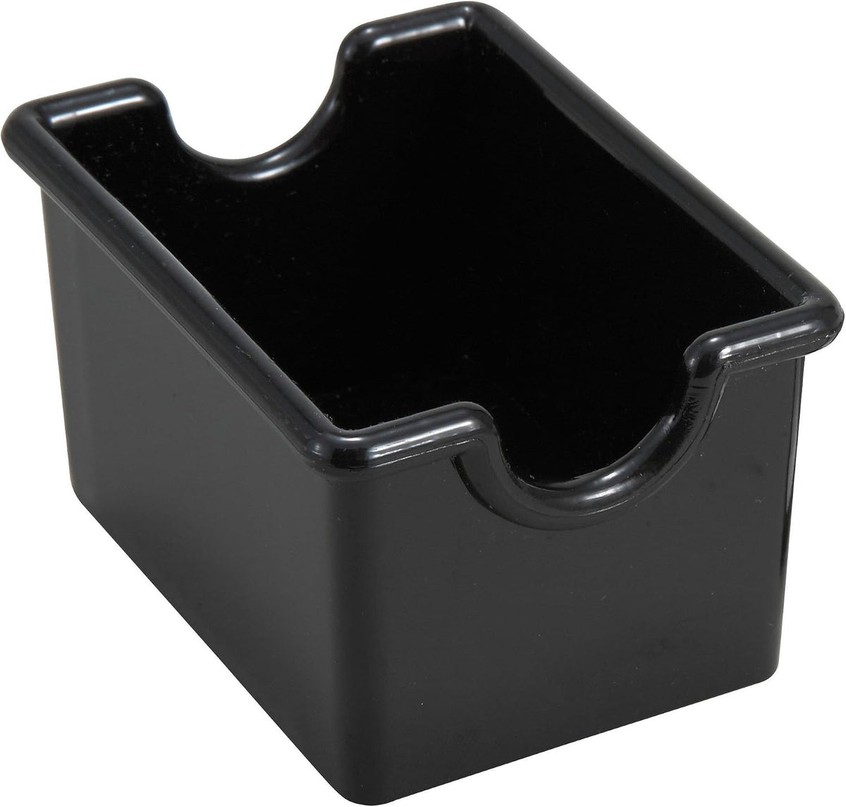2" Black Plastic Sugar Packet Holder (Set of 12)