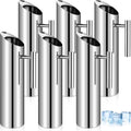 6 Pack 70oz/2l Stainless Steel Water Pitcher Modern Metal Pitcher
