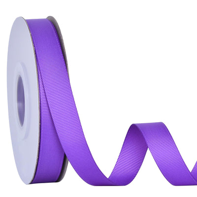 Purple Grosgrain Ribbon, 5/8 Inch Continuous 25 Yards
