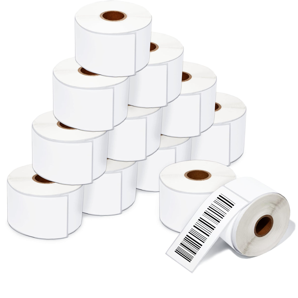 2" X 6" Direct Thermal Labels (3000 Count, 12 Rolls) Long