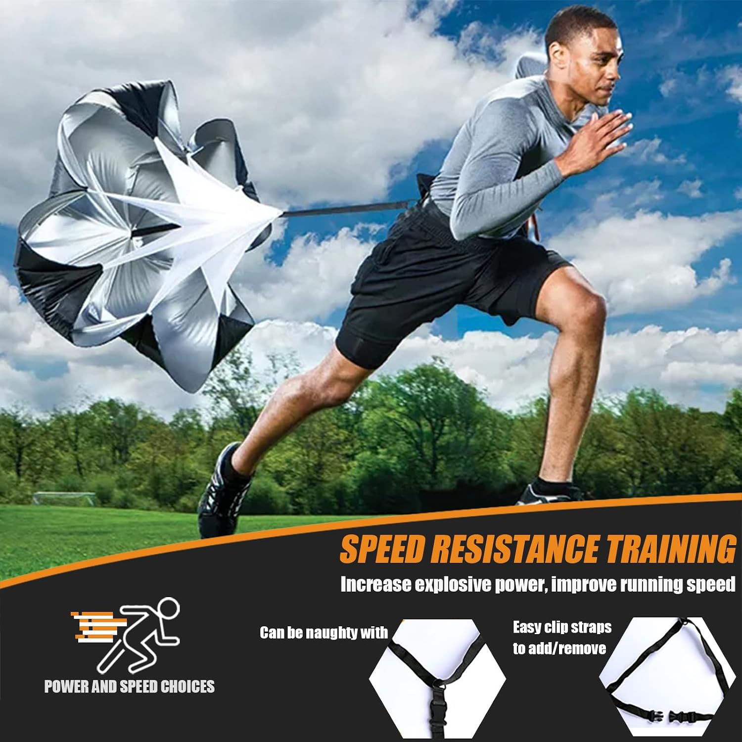 Football Training Equipment | Speed Agility Training Set, Including 1 Agility Ladder, 4 Steel Piles,12 Disc Cones,1