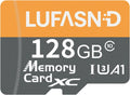 128GB Micro SD Card with Adapter, High Speed U3 C10 V30 SDXC Memory Card Up to 100MB/s, 4K Video Recording for GoPro