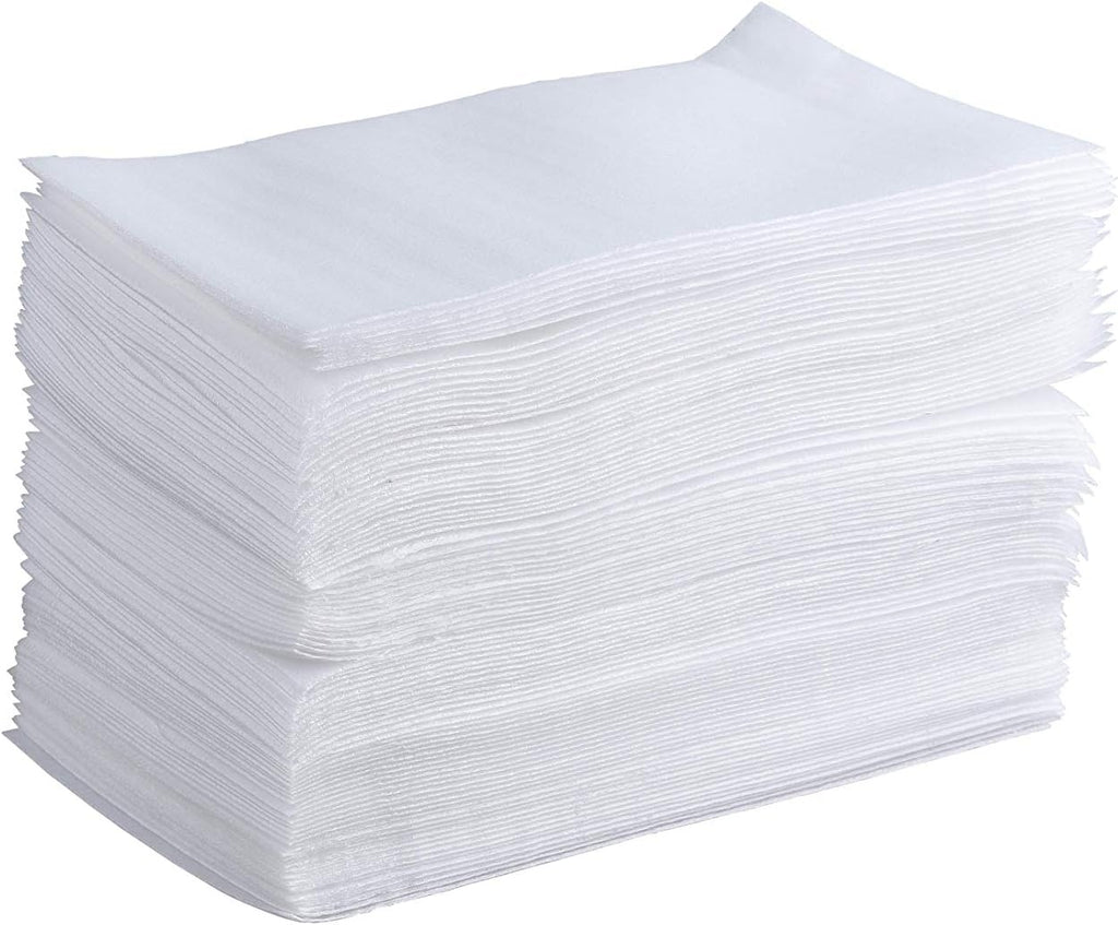 100 Pack 7.5”x 12" Foam Wrap Cushion Pouches (0.75mmThickness)