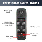 X AUTOHAUX 68234092AC Front Left Driver Side Car Power Window Switch