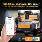 XD852S Smart Solar Dual Swing Gate Opener Heavy Duty
