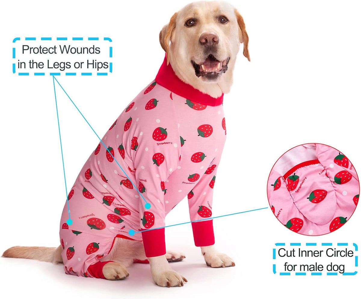 Dog Recovery Suit After Surgery Female Male, Medium Large Dog Neuter Shirt Cone Alternatives Prevent Licking Surgical