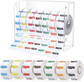 7000 Pcs Day of The Week Labels Food Labels with Adjustable Label Dispenser Monday Through Sunday Management