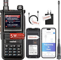 (2 Gen) Radtel RT-470X Plus Tri Band Ham Radio (Mobile App Bluetooth Programming) 256CH Aviation Air Band Radio Long