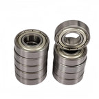 DEEG 10 PCS R8ZZ 1/2" x 1-1/8" x 5/16" Double Shielded Ball Bearing
