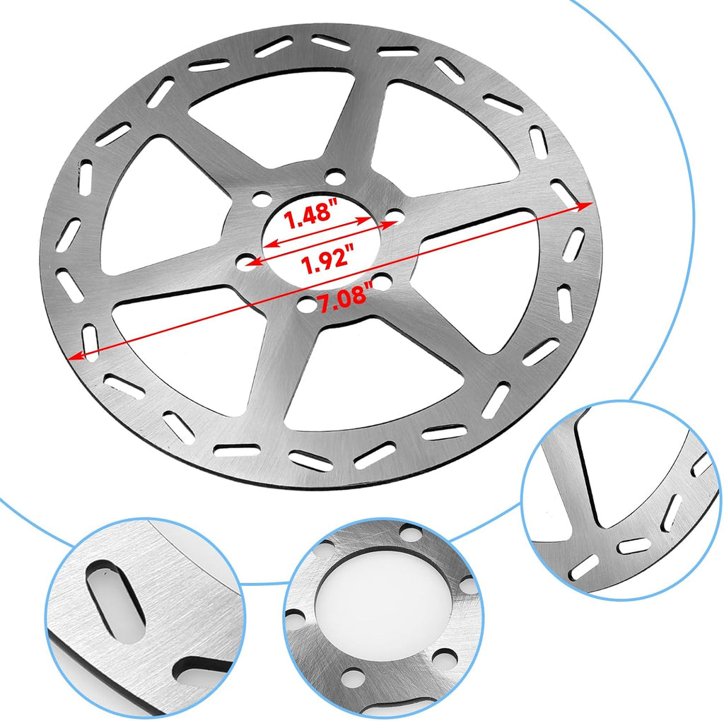 Mini Bike Hydraulic Disc Brake Kit for Baja DB30 with Brake Pad Part | Mini Bike Hydraulic Brake Kit with 180mm Brake