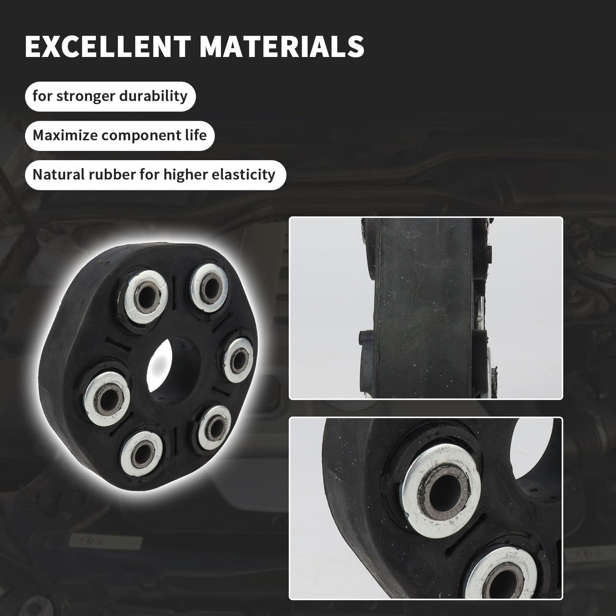 Bomunik 26117542238 Driveshaft Flex Disc Compatible with BMW