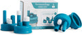 Carboy Caps – 4 Pk Silicone Caps for Fermenting in 3/5/6 Gallon Glass Jugs – Homebrew Wine, Beer, Mead
