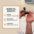Beard Oil, American Scent, Cedar, Vetiver, 1 fl oz