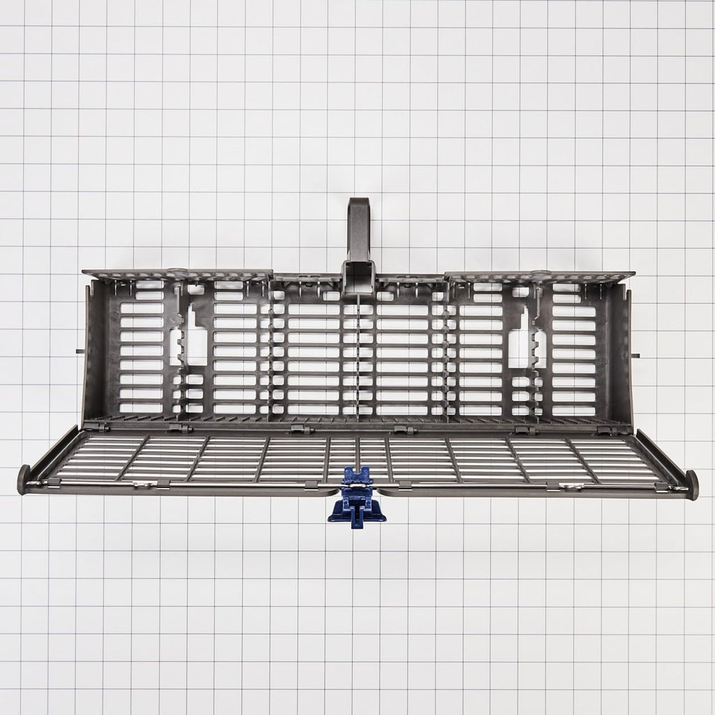 Whirlpool W11158804 Genuine OEM Dishwasher Silverware Basket, Gray Replacement Part - Replaces 8562061, W10810490, WP8562061, and more