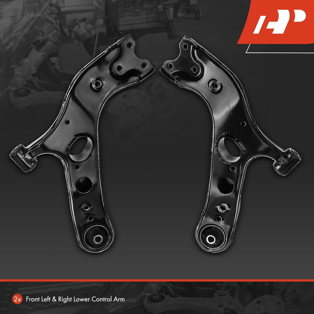 A-Premium Front Lower Control Arm, with Bushing, Compatible with Toyota
