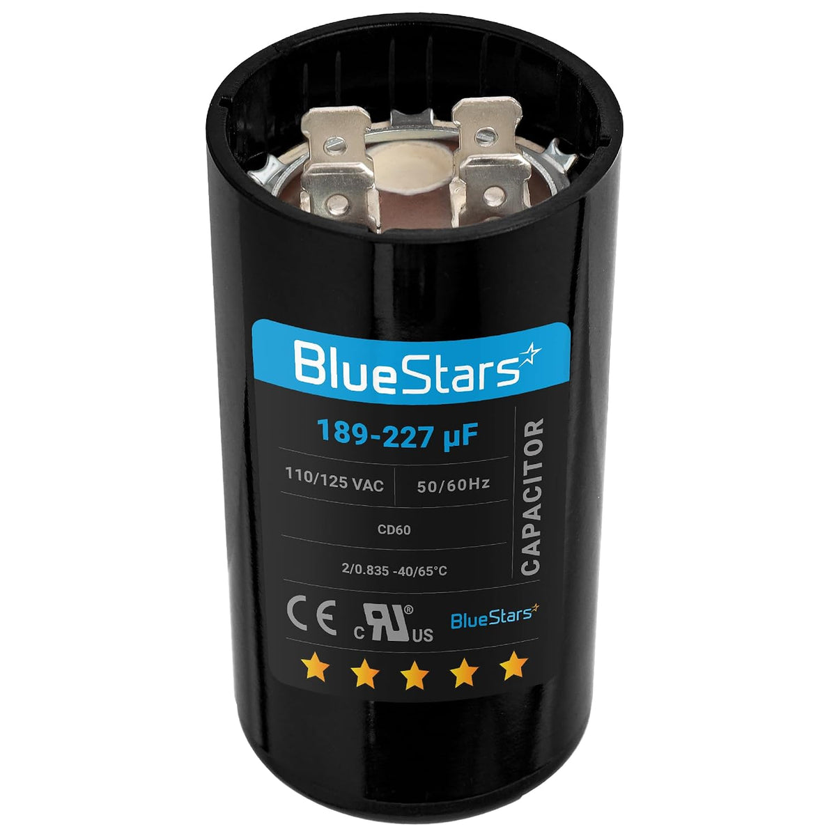 [Upgraded] BlueStars 189-227 MFD uF 125VAC Capacitor