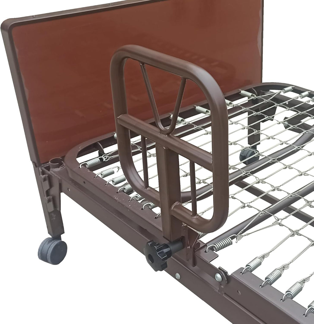 Bed Assist Rails (Set of 2) – Fits Some Metal Hospital Beds – for Repositioning & Getting in and Out of Bed Safely –