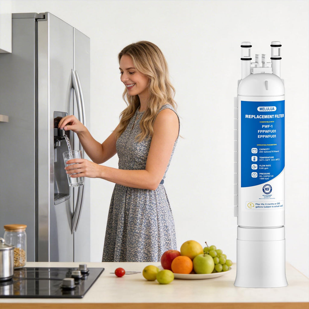 FPPWFU01 Water Filter Replacement Compatible with Frigidaire FPPWFU01 Water Filter, EPPWFU01, PurePour PWF-1, EPPWF01