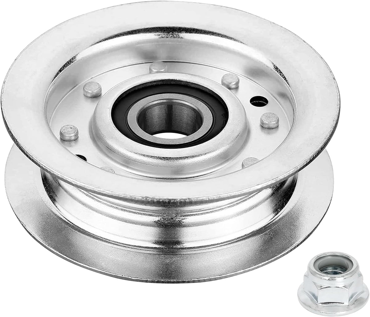 GY22172 Idler Pulley, Compatible with John Deere 42" 48" D140 D102 D110 D125 D130 L120 L130 2002 2003 2004 GY20996 GY20050 GX20305 Lawn Tractors Decks, Replaces GY20067, GY22172