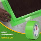 Heavy Duty Green Duct Tape 2 Inches x 90 Feet, 1 Roll