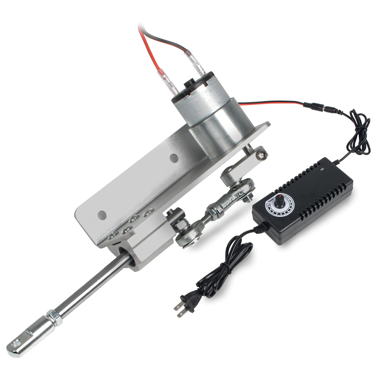 XUNKUANER DC24V Mini Reciprocating Cycle Linear Actuator Telescopic Motor