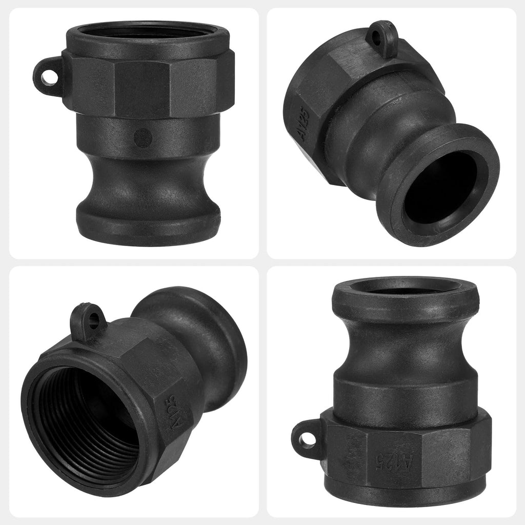Kozelo Poly Type A 1-1/4" x 1-1/4" Female NPT Cam Lock Hose Fitting